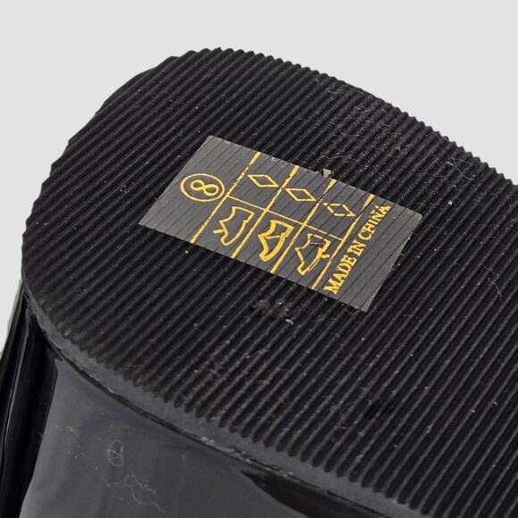 Pleaser Delight 3023 Platform Stiletto Boots Black Patent Thigh High OTK Heels 8 - Picture 12 of 14